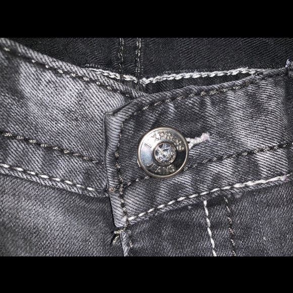 Express grey skinny jeans 12 - Picture 3 of 7